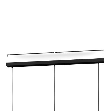 Eglo - Lámpara colgante 3xE27/40W/230V ahumado