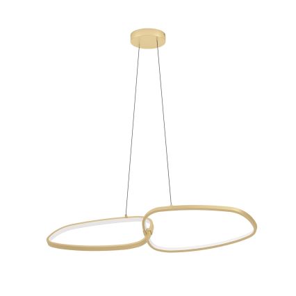 Eglo - Lámpara de araña LED regulable LED/37,5W/230V 3000K dorado