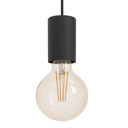 Eglo - Lámpara colgante 5xE27/40W/230V negro