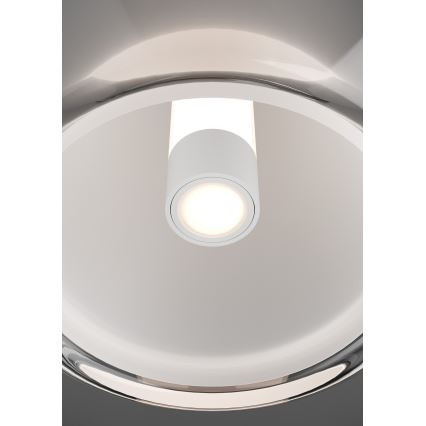 Eglo - Lámpara de mesa LED regulable LED/5,5W/230V + LED/1,6W 2200-6500K negro cromado