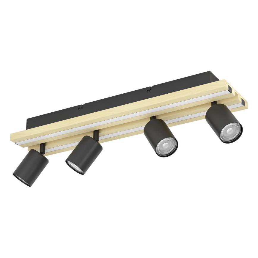 Eglo - Foco empotrable LED 4xLED/2,2W/230V + 2xLED/1,2W + 2xLED/2W beige/negro