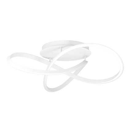 Eglo - Lámpara de techo LED regulable, 40 W, 230 V, 2200–6500 K, Ø 83 cm, blanca, con mando a distancia