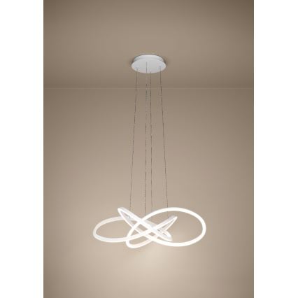 Eglo - Lámpara colgante LED regulable con cable LED/48,7W/230V 2200-6500K blanco + mando a distancia