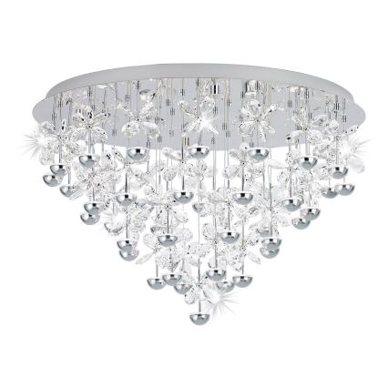 Eglo 39246 - Luminaria de techo LED regulable PIANOPOLI LED/77,4W/230V