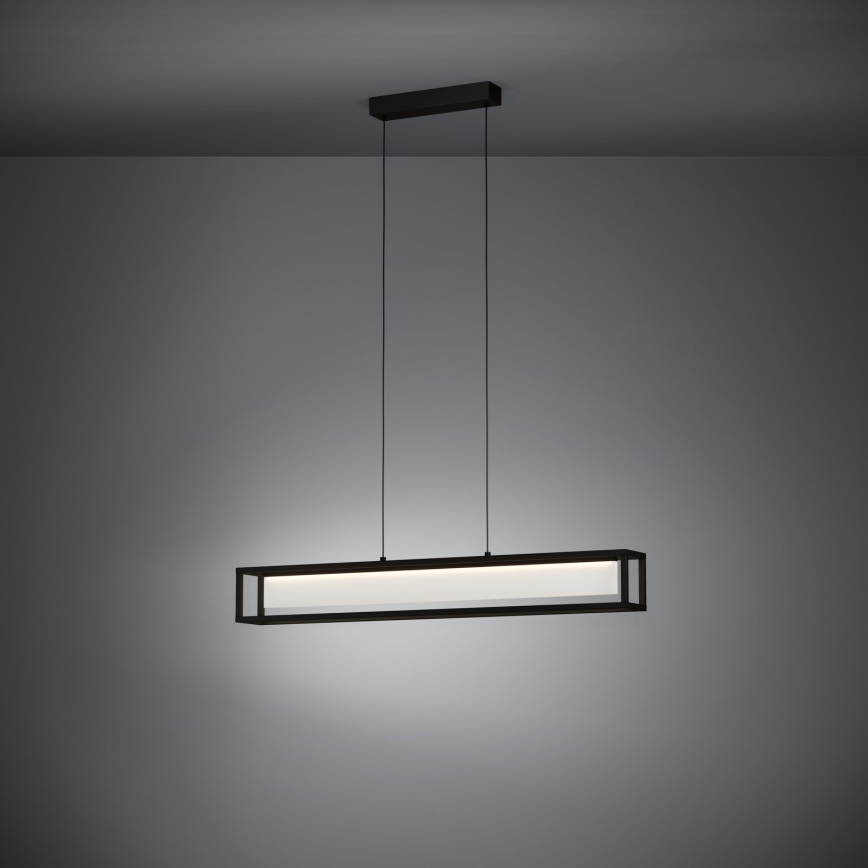 Eglo 39629 - Lámpara colgante regulable LED GUALAJO LED/27W/230V negro