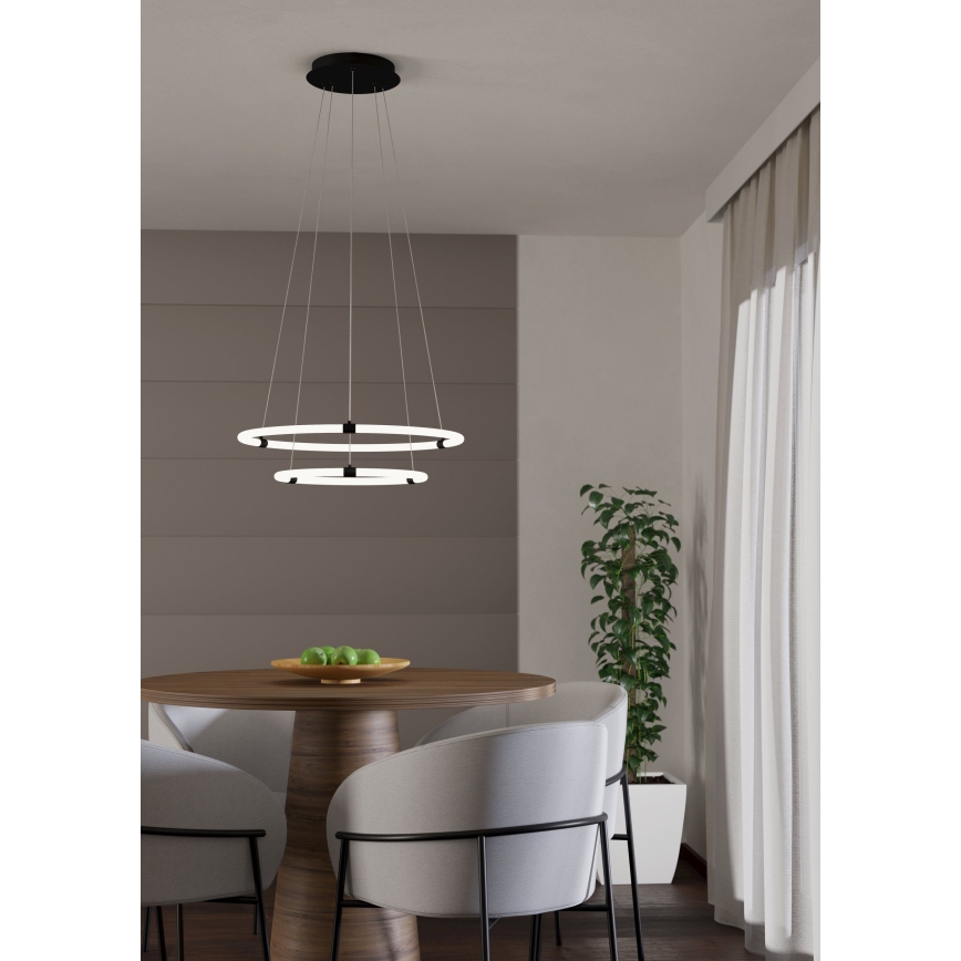Eglo 39839 - Lámpara colgante LED con cable BANDERILLAS LED/22W/230V