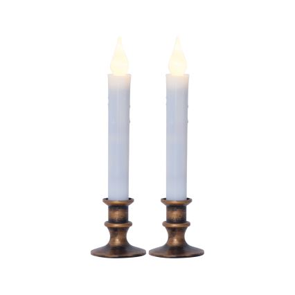 Eglo 410029 - Juego de 2 velas LED (1xAA) blanco cálido