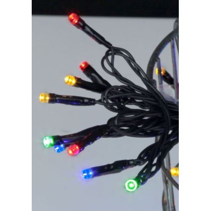 Eglo - Guirnalda LED para exterior 80 LEDs 8 m IP44 multicolor