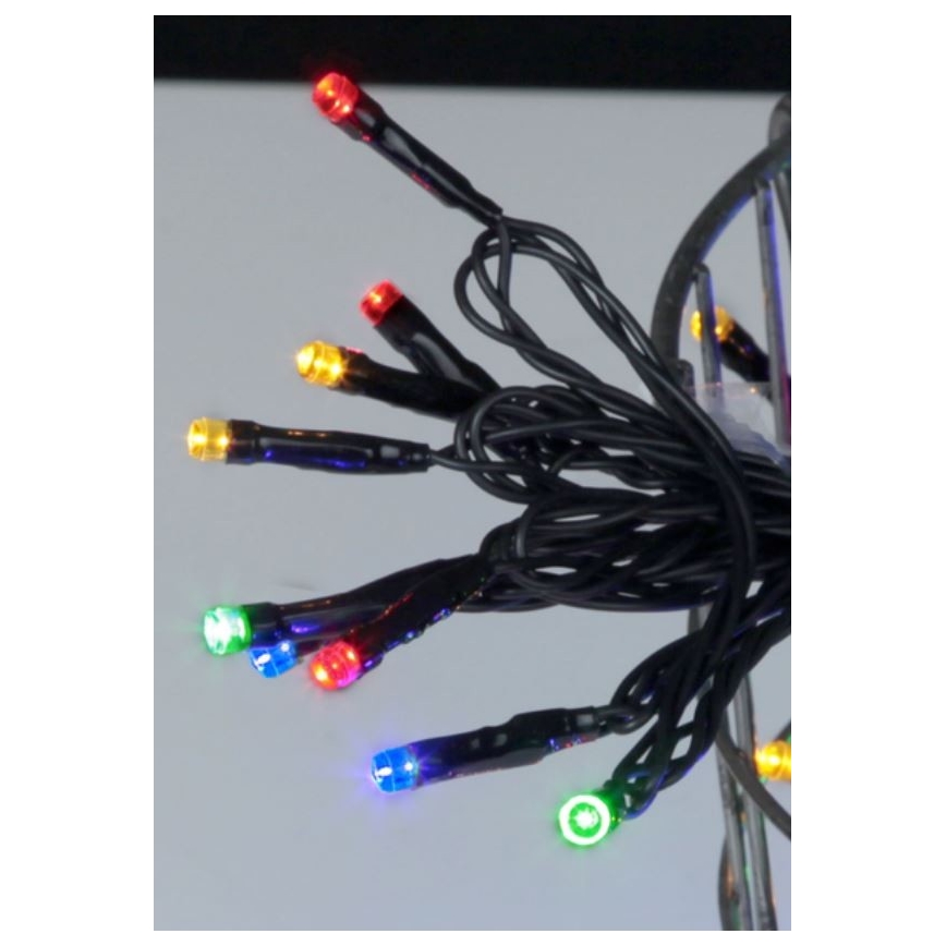 Eglo - Guirnalda LED para exterior 80 LEDs 8 m IP44 multicolor