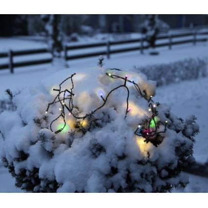Eglo - Guirnalda LED para exterior 80 LEDs 8 m IP44 multicolor