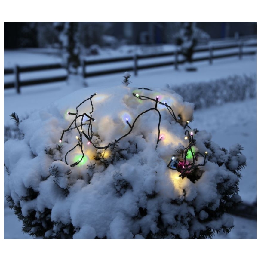 Eglo - Guirnalda LED para exterior 80 LEDs 8 m IP44 multicolor