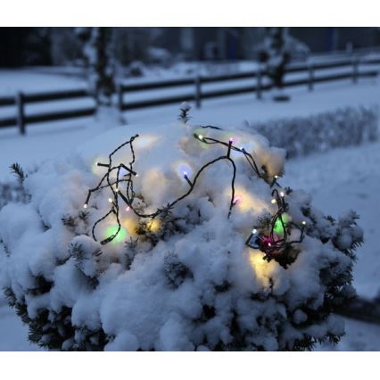 Eglo - Guirnalda LED para exterior, 160 LEDs, 26 m, IP44, multicolor
