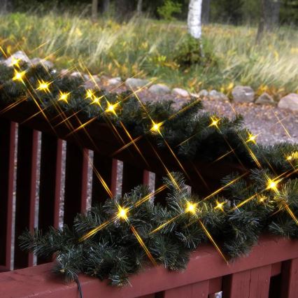 Eglo - LED Decoración exterior GUIRNALDA 30xLED/0,064W/3/230V 2,7m IP44