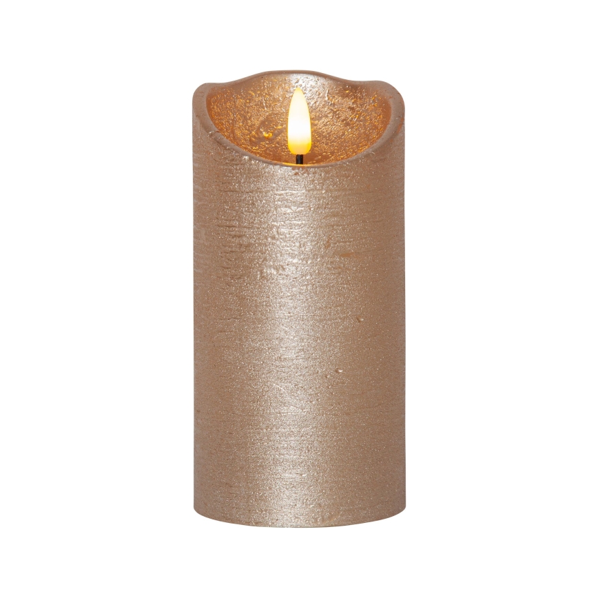 Eglo 411501 - Decoración navideña LED FLAME LED/0,03W/2xAA dorada