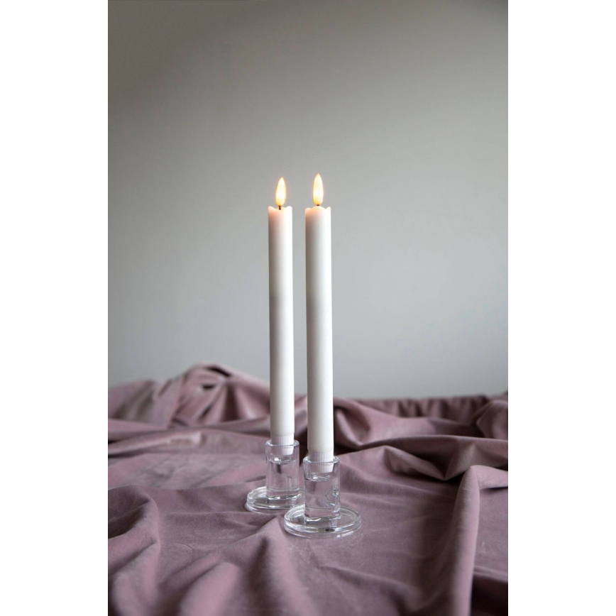 Eglo 411505 - Pack de 2 velas LED FLAMME LED/1xAAA blancas