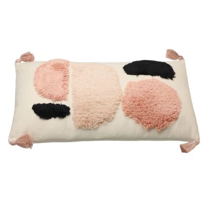 Eglo - Almohada decorativa 30x50 cm rosa