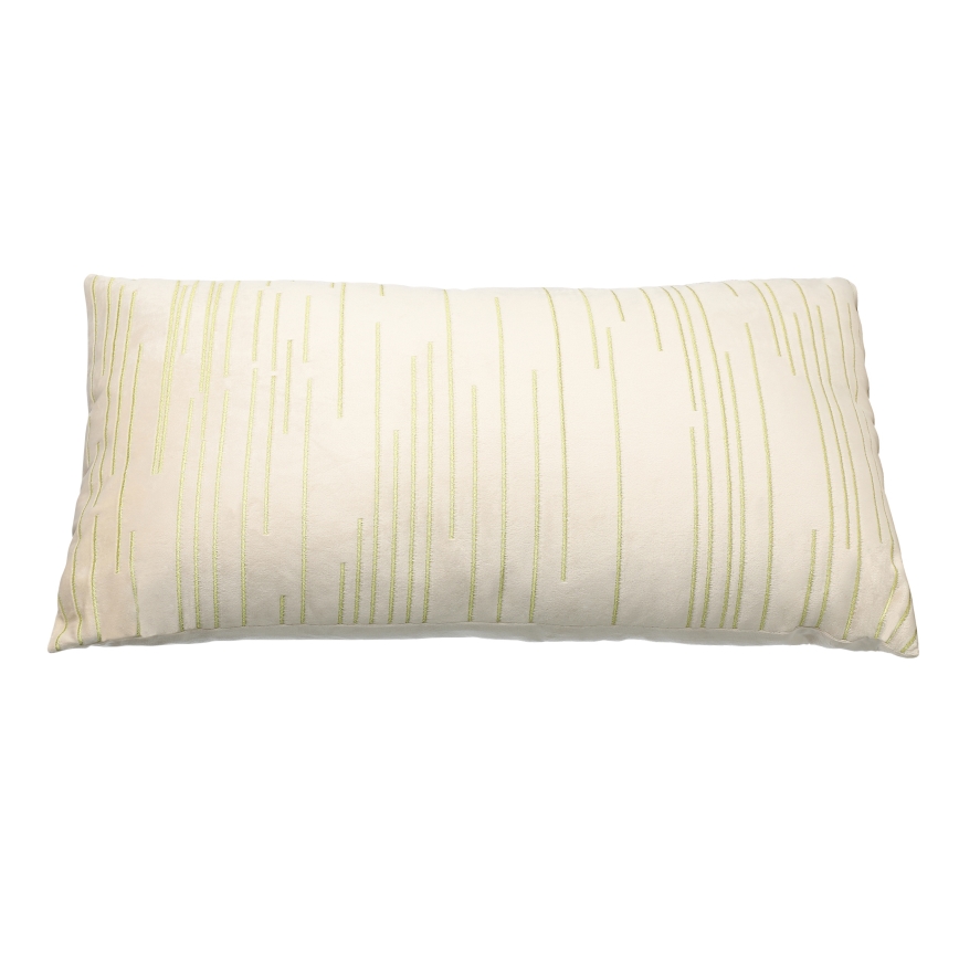 Eglo 420018 - Cojín decorativo CHEVERY 30x50 cm crema/dorado