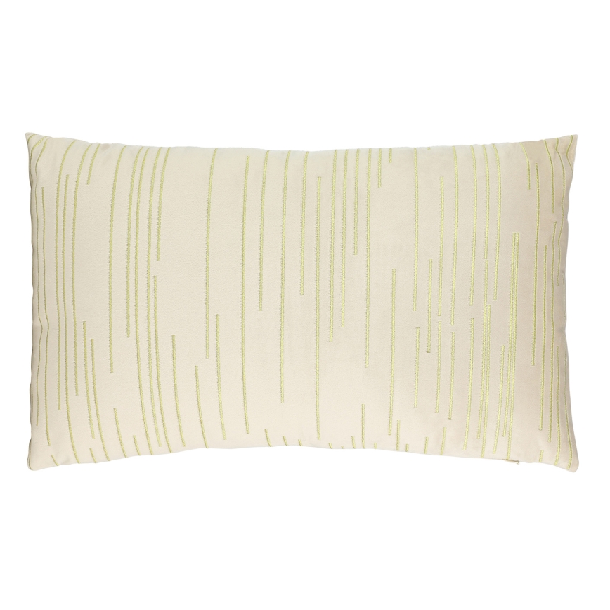 Eglo 420018 - Cojín decorativo CHEVERY 30x50 cm crema/dorado