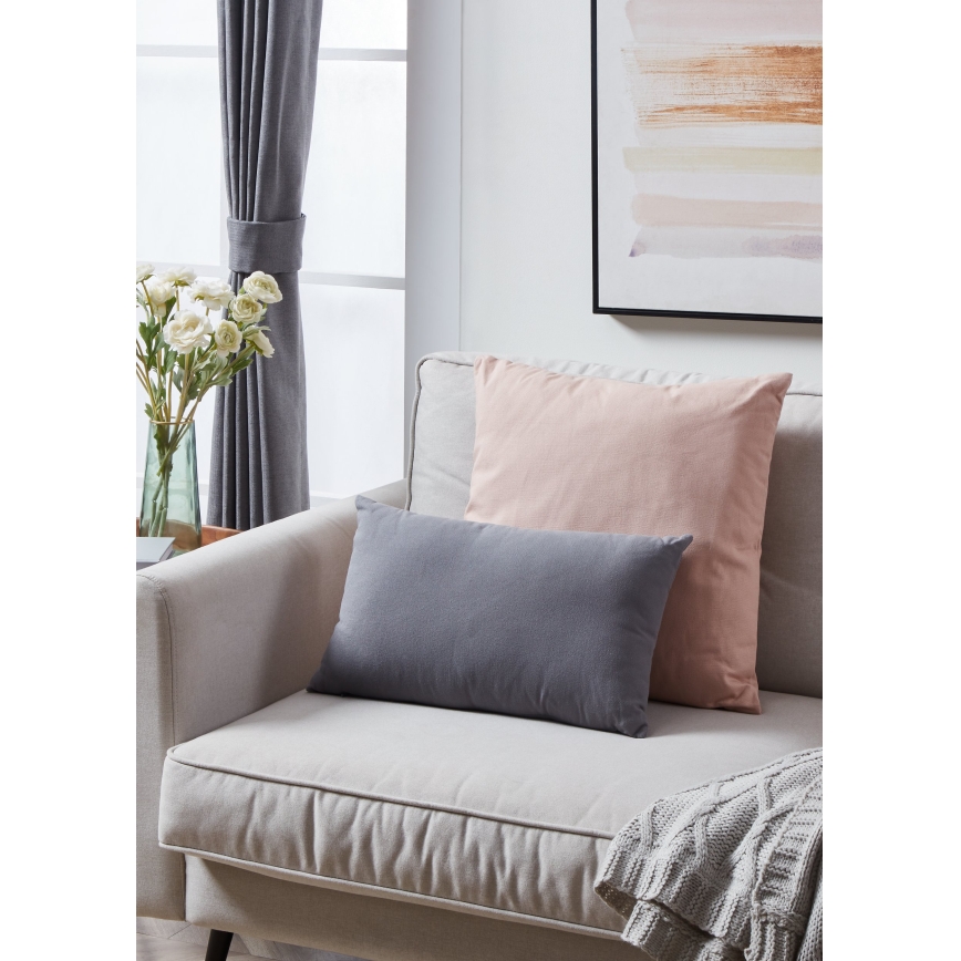 Eglo 420027 - Cojín decorativo ILES 30x50 cm gris