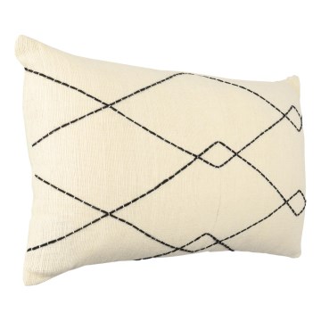Eglo 420042 - Cojín decorativo CHEVERY 35x60 cm beige/negro