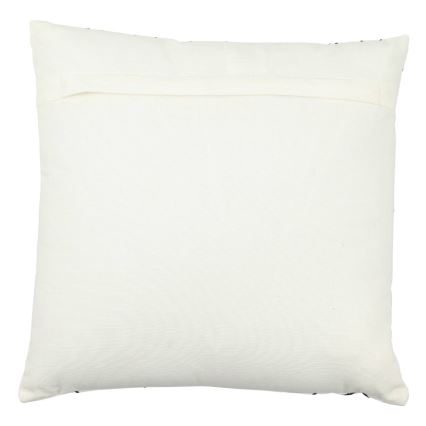 Eglo - Almohada decorativa 45x45 cm blanco/negro
