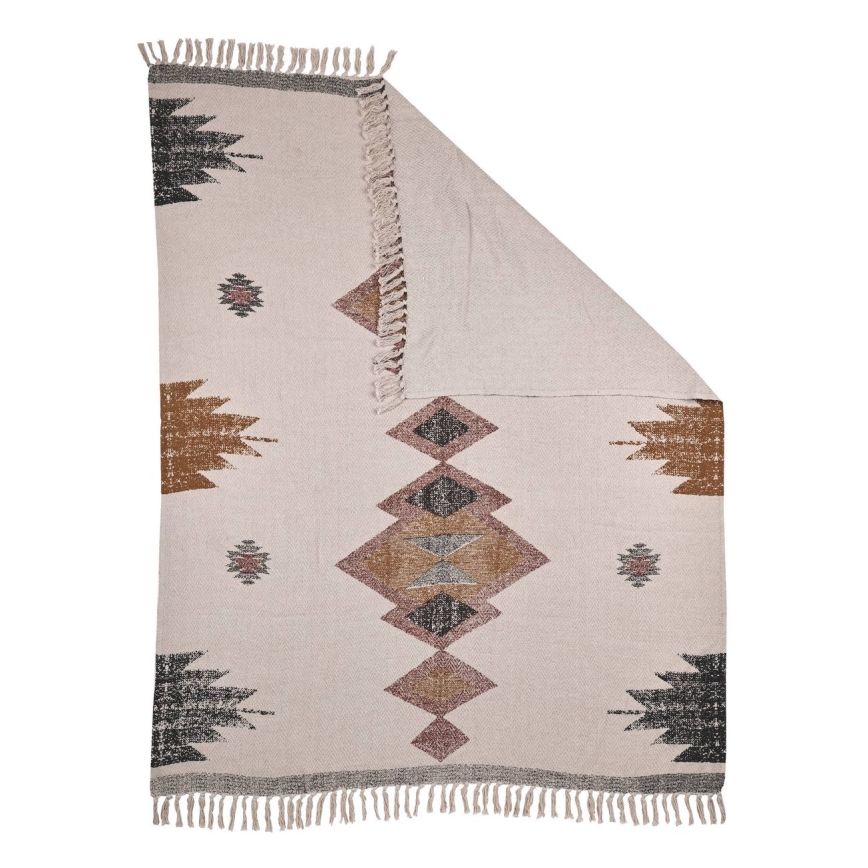 Eglo 420073 - Cubrecama CHEVERY 170 x 130 cm marrón