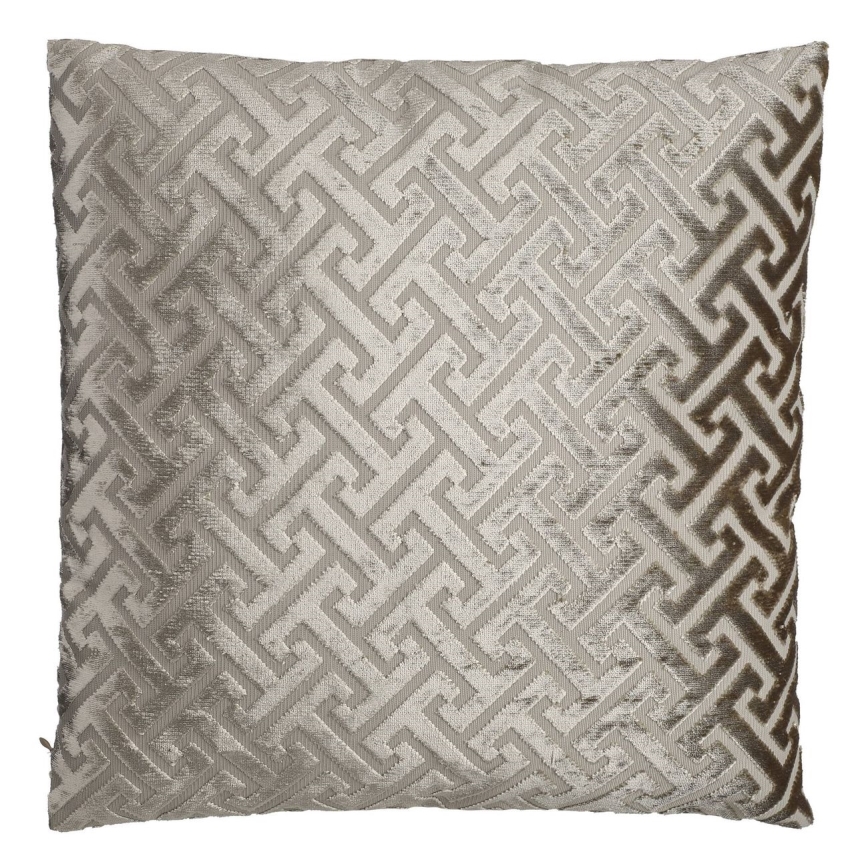 Eglo - Almohada decorativa 45x45 cm beige