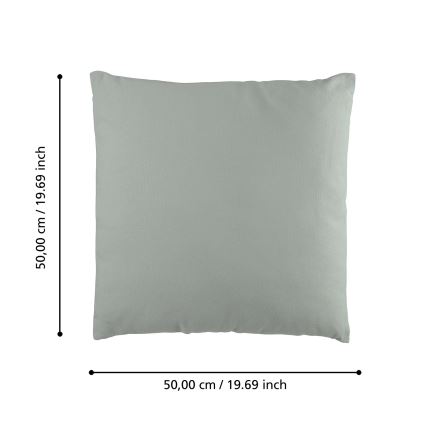 Eglo 420083 - Cojín decorativo ILES 50x50 cm verde
