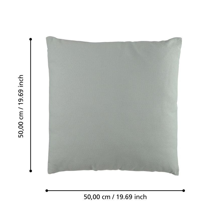 Eglo 420083 - Cojín decorativo ILES 50x50 cm verde