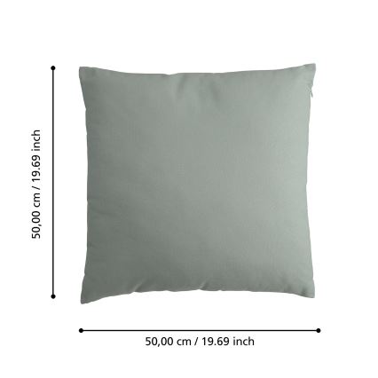 Eglo 420088 - Cojín decorativo ILES 50x50 cm verde