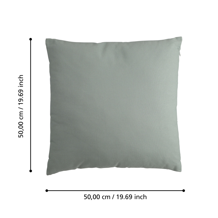 Eglo 420088 - Cojín decorativo ILES 50x50 cm verde