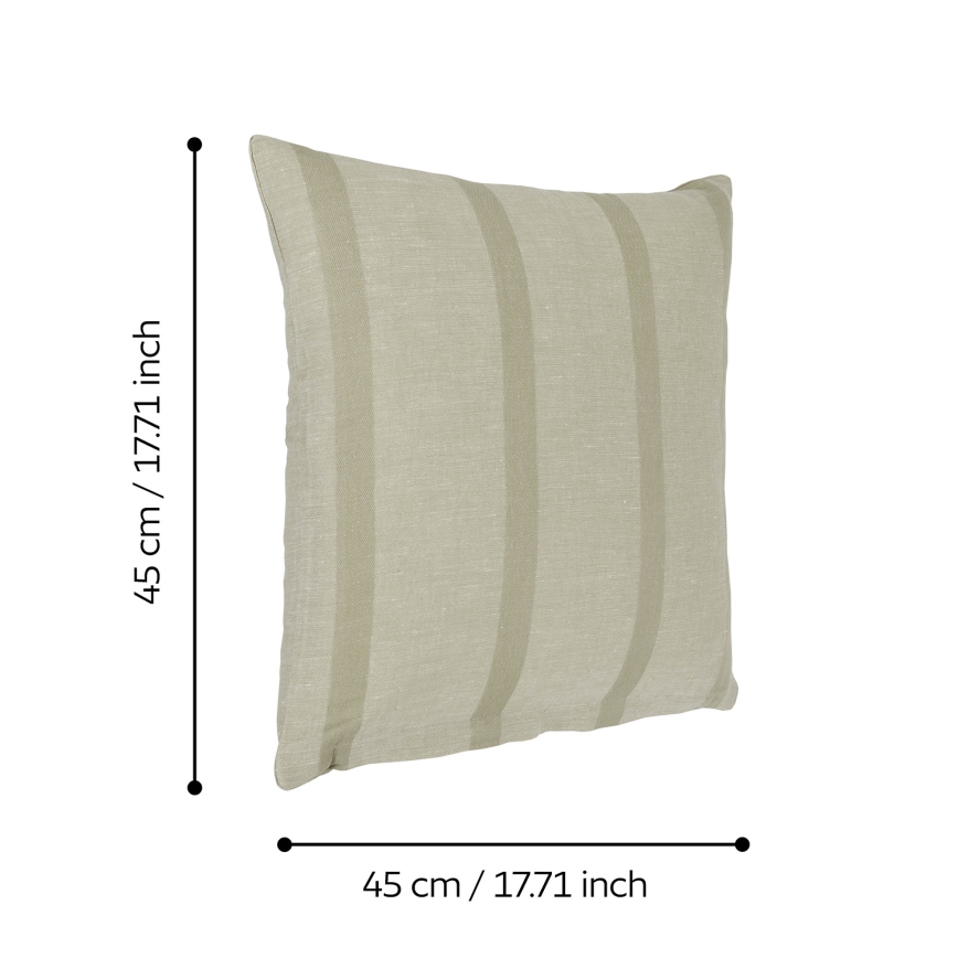 Eglo 420112 - Cojín decorativo BETAMPONA 45x45 cm beige