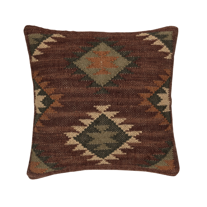 Eglo 420116 - Cojín decorativo CHEVERY 50x50 cm marrón