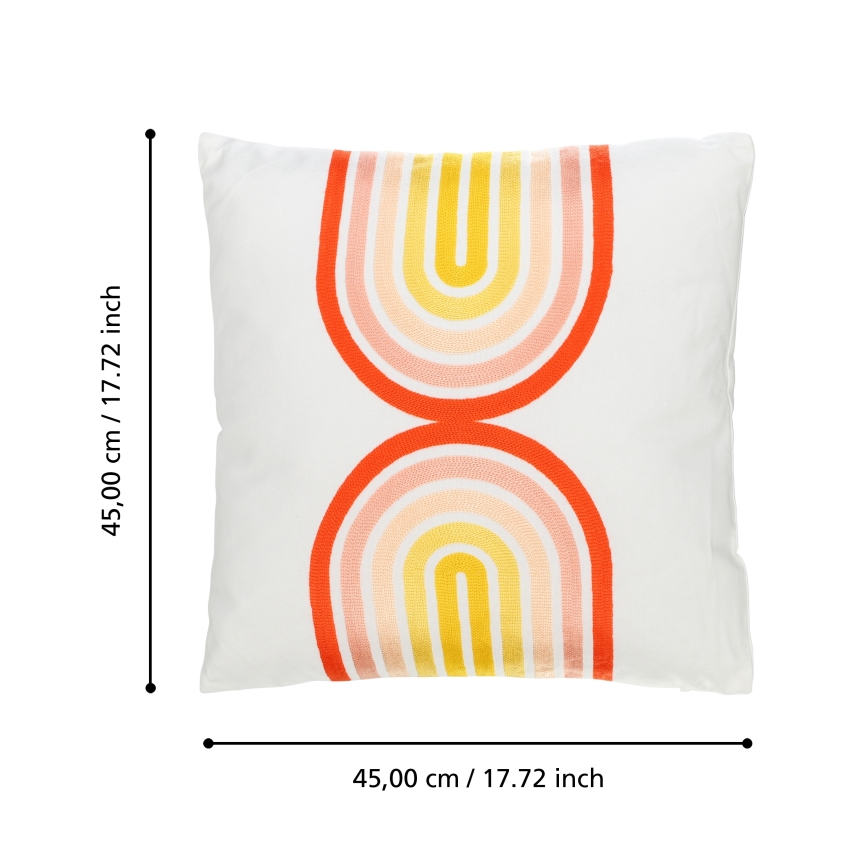 Eglo 420237 - Cojín decorativo BERHALA 45x45 cm multicolor