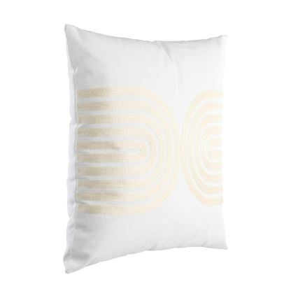 Eglo 420238 - Cojín decorativo BERHALA 45x45 cm blanco/beige