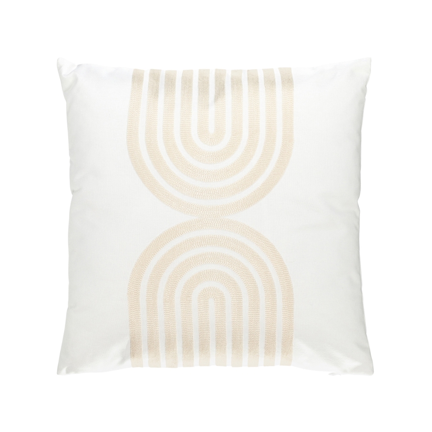 Eglo 420238 - Cojín decorativo BERHALA 45x45 cm blanco/beige