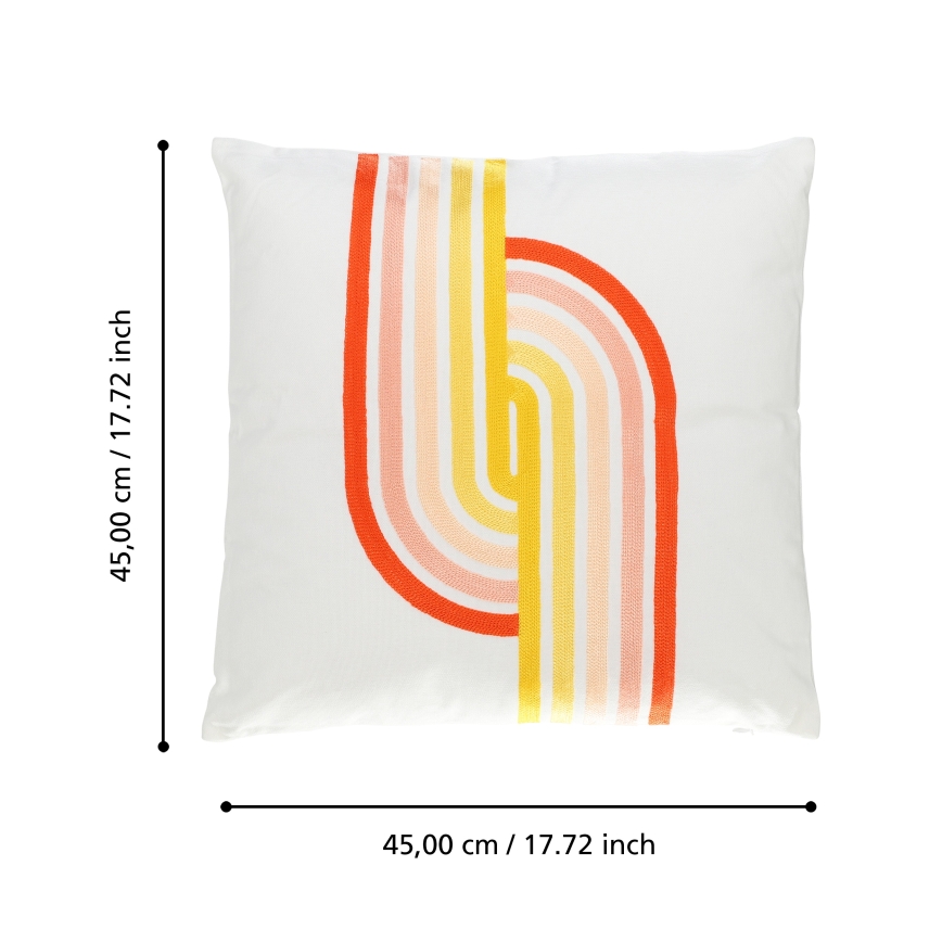 Eglo 420239 - Cojín decorativo BERHALA 45x45 cm multicolor