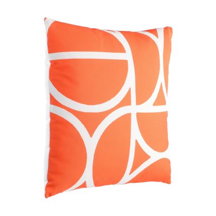 Eglo 420251 - Cojín decorativo TSUNAN 45x45 cm naranja