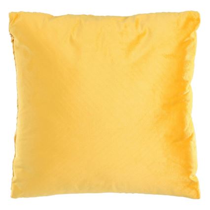 Eglo - Almohada decorativa 45x45 cm amarillo