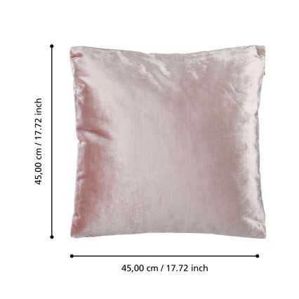 Eglo 420268 - Cojín decorativo SINGU 45x45 cm rosa