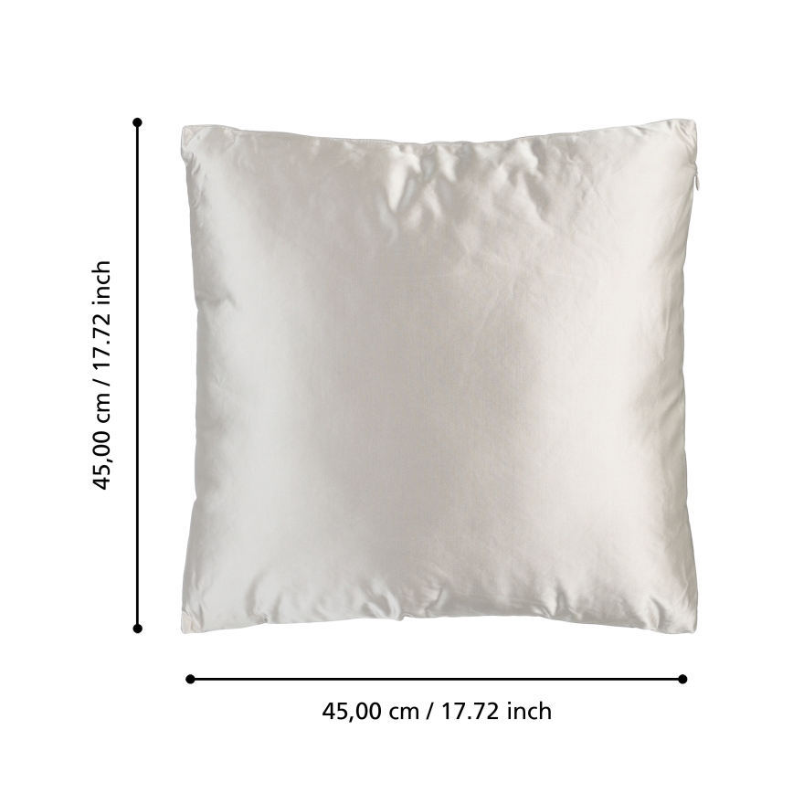 Eglo 420273 - Cojín decorativo KYONAN 45x45 cm gris
