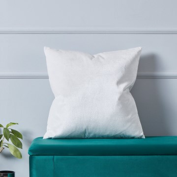 Eglo 420286 - Cojín decorativo SINGU 45x45 cm blanco