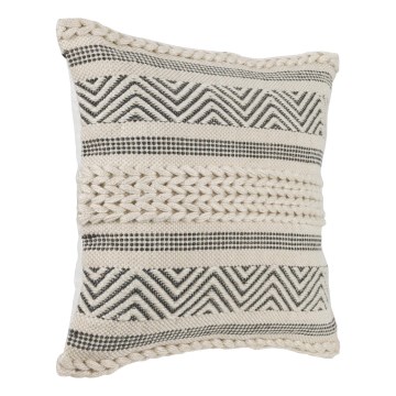 Eglo 420304 - Cojín decorativo MELUT 45x45 cm crema/negro
