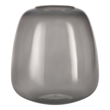 Eglo 421081 - Jarrón de vidrio DELNITE 24,5x23 cm negro/ahumado