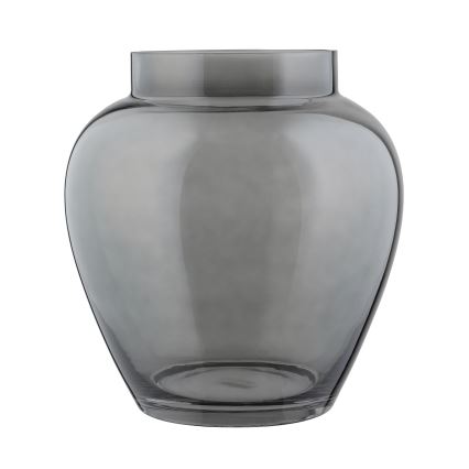 Eglo 421211 - Jarrón de vidrio ASINDRO 23,5x22 cm negro/ahumado