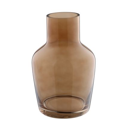 Eglo 421221 - Jarrón de cristal SIRANANA 22x14,5 cm marrón/ahumado