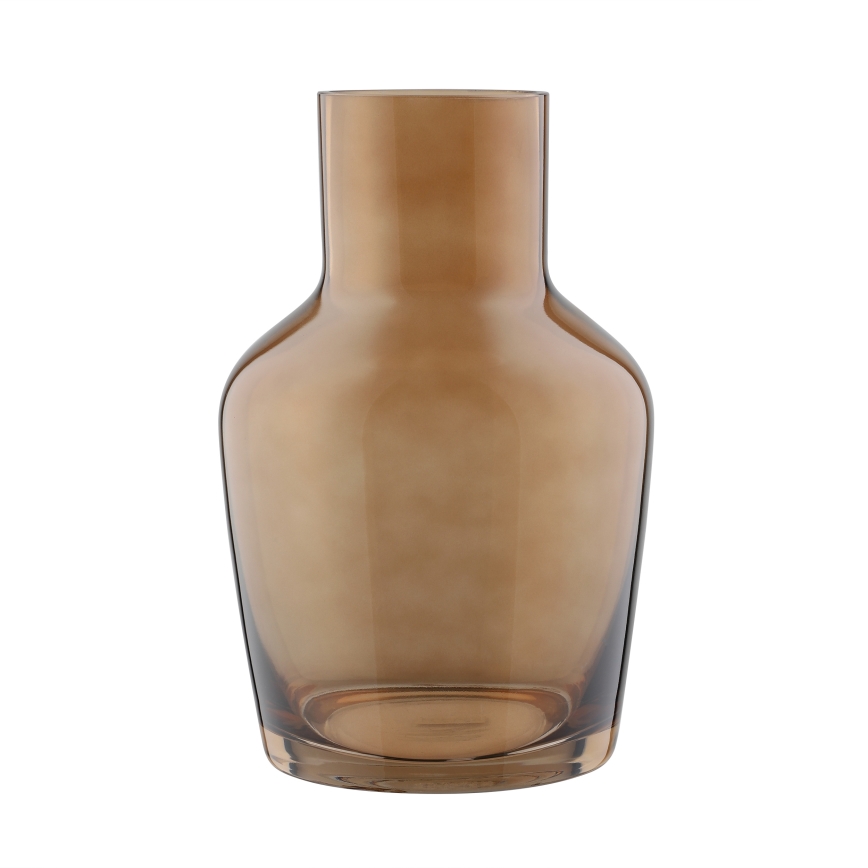Eglo 421221 - Jarrón de cristal SIRANANA 22x14,5 cm marrón/ahumado