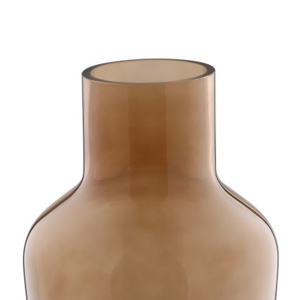 Eglo 421221 - Jarrón de cristal SIRANANA 22x14,5 cm marrón/ahumado