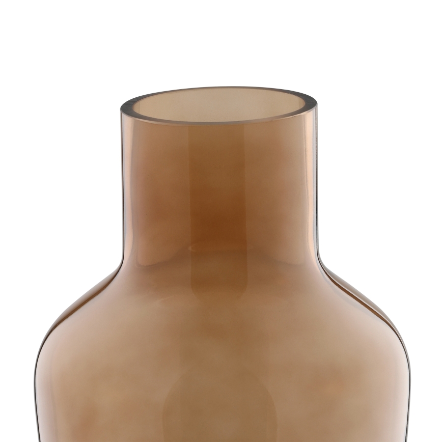 Eglo 421221 - Jarrón de cristal SIRANANA 22x14,5 cm marrón/ahumado