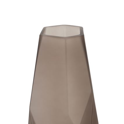 Eglo 421345 - Jarrón de cristal CLONONY 30x12 cm marrón